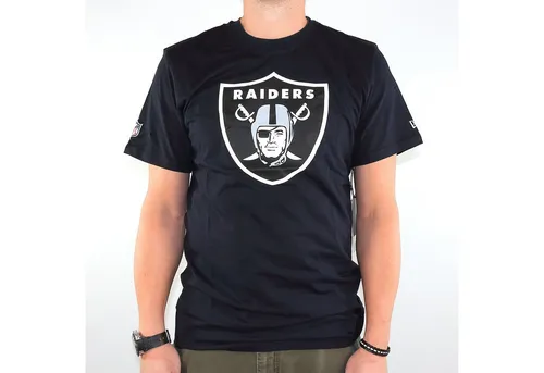 New Era T-Shirt NFL Las Vegas Raiders Logo schwarz L (54/56) - Stylisches T-Shirt mit dem Logo der Las Vegas Raiders. Hergestellt aus 100% Baumwolle für hohen Tragekomfort. Ideal für Fans und den lässigen Alltag.