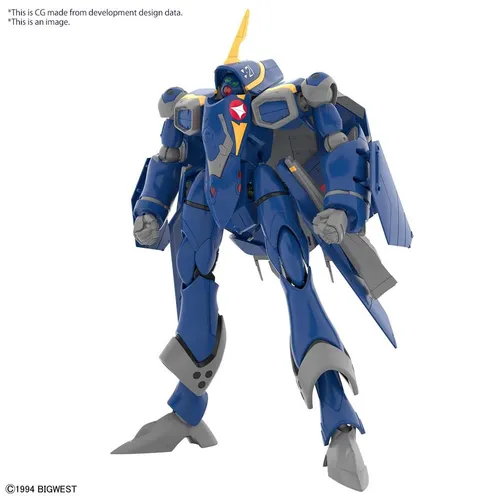 Bandai Hobby – Modellbau Makross – YF-21 HG 1/100 20 cm - Detailreicher Modellbausatz im Maßstab 1/100. Inklusive Gunpod, Waffenkapsel und Effektteilen für kreative Bauprojekte. Ideal für Modellbau-Enthusiasten!