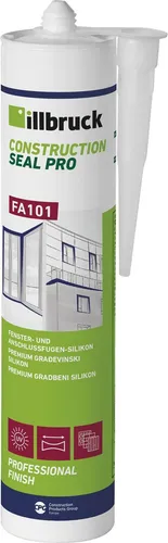 Fenster- und Anschlussfugen-Silikon FA101| Inhalt: 310ml | transparent |in Kartusche