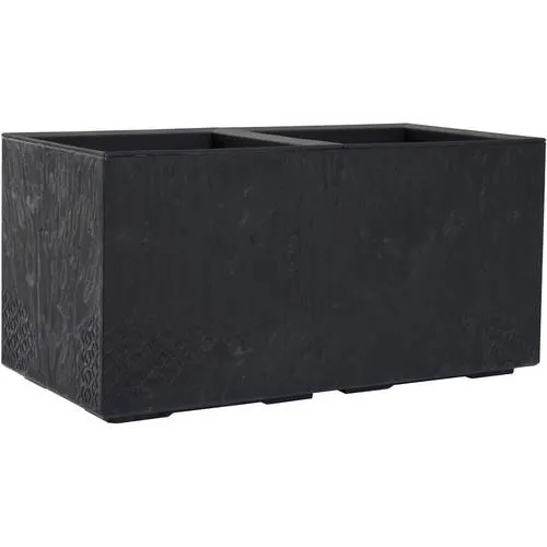 Siena Garden FARO STONE Pflanzkasten - Garten-Zubehör, 40x80x40 cm, aus robustem Polypropylen in stilvoller Beton-Optik, ideal für moderne Gartengestaltung.