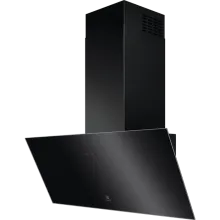 LFV439K Wandhaube 90cm schwarz mit LED-Beleuchtung