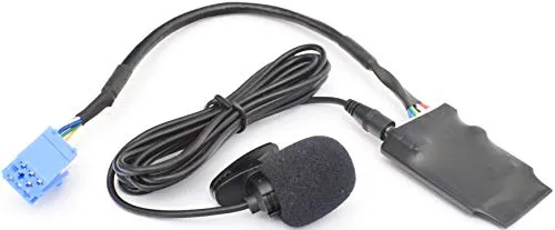 BlueMusic Bluetooth Audio Freisprech Adapter kompatibel mit Renault: Avantime, Clio, Espace, Kangoo, Laguna, Megane, Scenic, Trafic, Twingo, Modus, Vel Satis, Tuner List, Update List