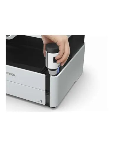 Epson EcoTank ET-M3170 4-in-1 Schwarzweißdrucker - Drucker mit großem, nachfüllbaren Tintentank für bis zu 11.000 Seiten s/w-Druck, senkt Druckkosten um über 90% und benötigt keine Tintenpatronen. Ideal für kosteneffizientes Drucken.