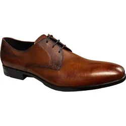 LLOYD Herren Halbschuhe Bosco - Elegante Low-Top Sneaker für Business und Freizeit - Herren-Schnürhalbschuhe aus hochwertigem Glattleder, mit bequemer lose Einlage und stilvollem Budapester Design, ideal für Büro und Alltag.