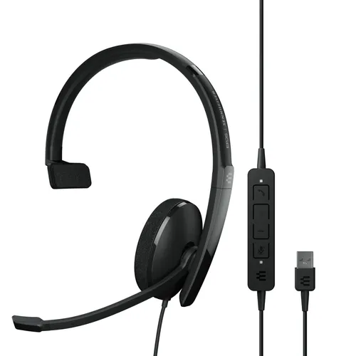 EPOS SENNHEISER Adapt 130 USB II - Hochwertige Kopfhörer - Kopfhörer mit flexibler Gestaltung, hoher Qualität und Langlebigkeit, ideal für professionelle Anwendungen und den täglichen Gebrauch.