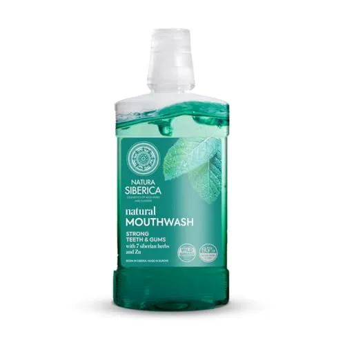 Natura Siberica Natural Mouthwash for Strong Teeth & Gums 520ml