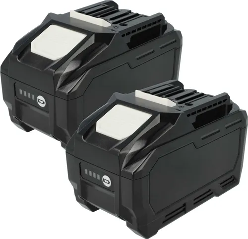 vhbw 2x Akku Ersatz für Makita BL4080F, 191L29-0, BL4020, BL4025, BL4040, BL4050F für Werkzeug (5000 mAh, Li-Ion, 40 V)
