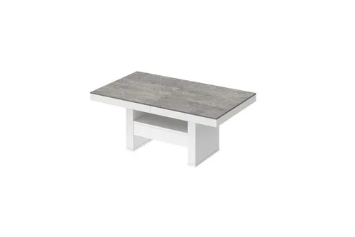 Design Couchtisch HLU-111 Grau Beton in grau von Design Impex