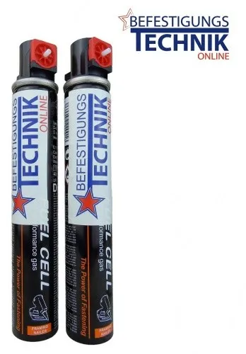 2x Gaskartusche Gas rot für Paslode IM350 von BeTeOn24