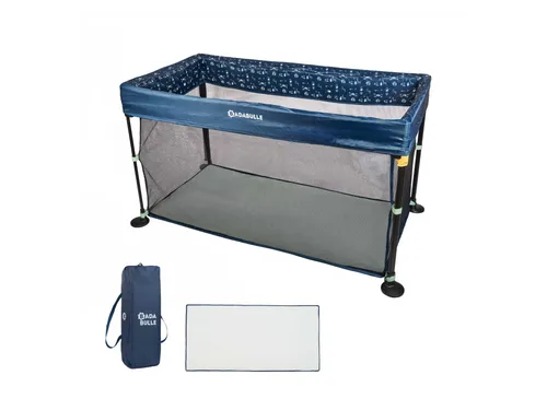 Badabulle Reisebett »Easy Clip«, 2in1 in blau von Badabulle