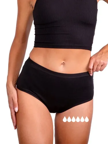 Taynie Comfort Ultra Stark Highwaist Periodenslip - Der Taynie Comfort Ultra Stark Highwaist Periodenslip bietet zuverlässigen Schutz an starken Tagen. Ultra saugstark – ersetzt bis zu 6 Tampons. Aus Bio-Baumwolle, maschinenwaschbar und nachhaltig. Ideal für jeden Tag.