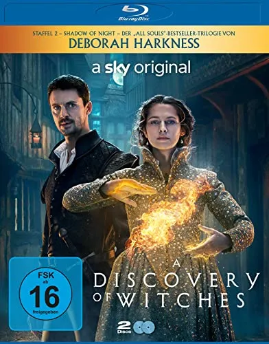 A Discovery of Witches - Staffel 2 [Blu-ray] - Fantasy-Serie auf Blu-ray, spannende Fortsetzung mit magischen Elementen und fesselnder Handlung, freigegeben ab 16 Jahren.