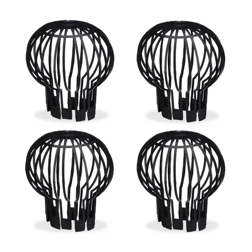 Fallrohrschutz Fallrohrfilter Laubfangkorb Dachrinnenabdeckung Dachrinnenfilter