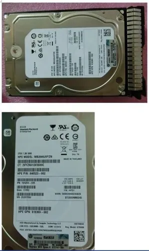 HPE 2TB SAS 12G 7.2K LFF SC DS