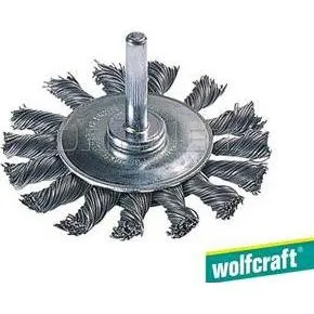 wolfcraft 1 Stahldraht-Scheibenb. S=6-kt. ø75x15mm (2119000)