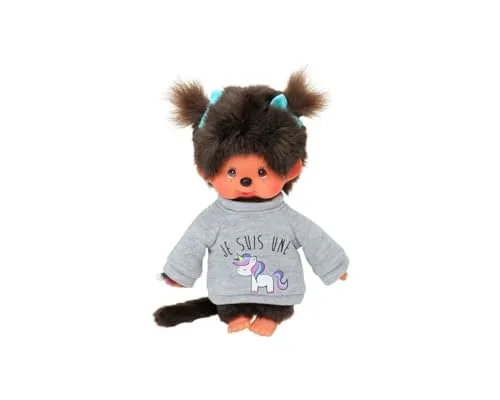 BANDAI Monchhichi Sweatshirt Unicorn 20 cm von Bandai Namco