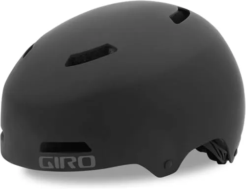 GIRO Kinderhelm DIME FS - Matte Black, Größe S (51-55 cm) - Fahrradhelm für Kinder, mit sicherer Passform und stylischem Design für optimalen Schutz beim Radfahren.