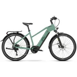 Hepha Trekking 7 Long Range Low Step - Moose, matt - 49cm | 27,5 - Hochwertiges Trekkingrad mit 80 Nm Motor, ideal für lange Strecken. Der tiefe Einstieg sorgt für ein bequemes Auf- und Absteigen.