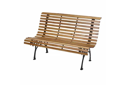 Proregal Gartenbank, Hellbraun, Holz, 2-Sitzer