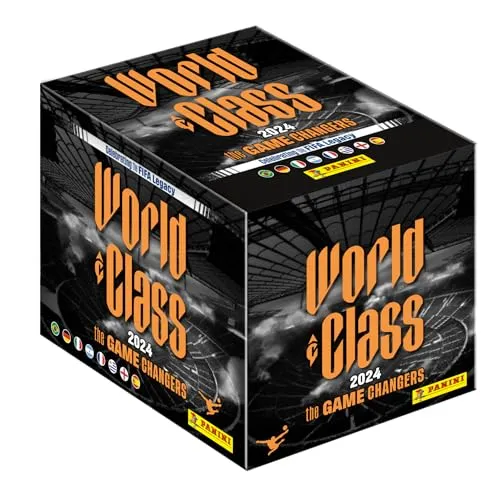 Panini FIFA WORLD CLASS 2024 Stickerkollektion - Sammelkarten mit über 300 Stickern der Gewinnerländer der FIFA Fussball-Weltmeisterschaft, ideal für junge Sammler ab 5 Jahren.