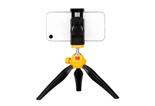 Kodak Tripod Dreibeinstativ mit Smartphone-Klemme