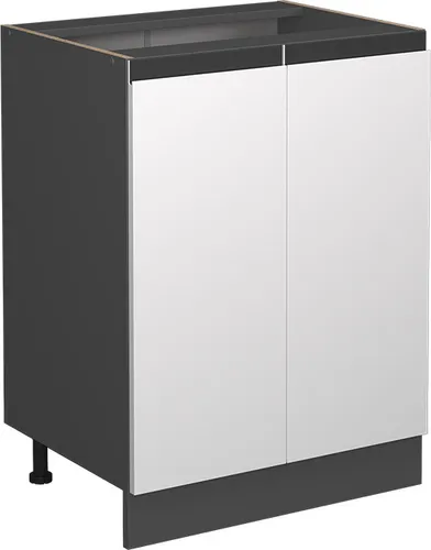 Vicco Küchenunterschrank R-Line Weiß/Anthrazit 60 cm J-Shape