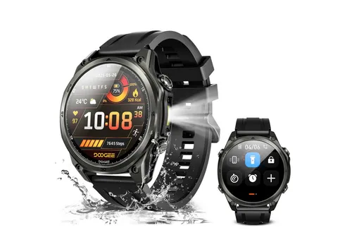 DOOGEE ANYWISE W1 Smartwatch – 178 Sportmodi, 14 Tage Akku von Doogee