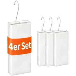 Relaxdays Luftbefeuchter Heizung 4er Set Weiß