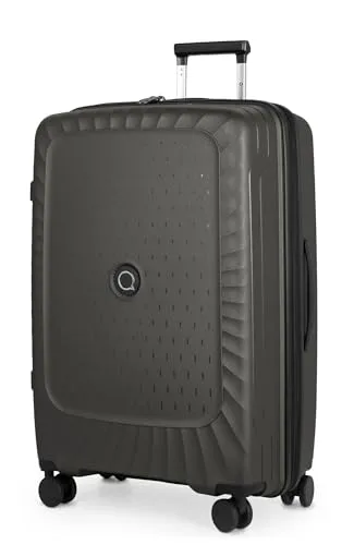 Hauptstadtkoffer Kotti - Großer Hartschalenkoffer, TSA, 4 Rollen, PP (Recycelt), Check-In Gepäck mit 3 cm Volumenerweiterung, 75cm, 116 Liter, Titan