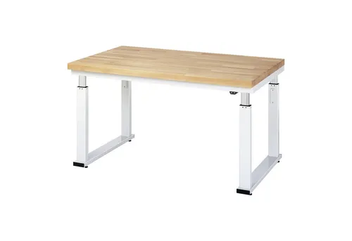 STIER Elektrisch Höhenverstellbare Werkbank Premium 1500x900 mm - Kastenwerkbank mit robuster Bauweise, elektrisch höhenverstellbar und ideal für Büro, Werkstatt und Industrie. 100% made in Germany mit massiver Buchen-Arbeitsplatte und 5 Jahren Qualitätsgarantie.