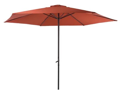 DELUKE Sonnenschirm THOMAS Ø 300cm Terrakotta