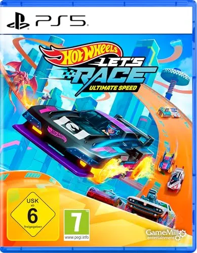 Hot Wheels Lets Race Ultimate Speed - PS5 - Rasante Rennaction für die PS5 mit Koop-Modus für bis zu 2 Spieler, ideal für spannende Multiplayer-Duelle.
