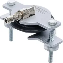 Bremsenentlüftungsadapter - Spannweite 43,2 bis 77,2 mm - universell einsetzbar - Fahrrad-Bremsen, ideal für die Bremsentlüftung bei den meisten Fahrzeugtypen, flexibel und stufenlos verstellbar mit optimaler Abdichtung durch konische Gummidichtung.