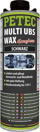 Petec Unterbodenschutz Multi UBS Wax Saugdose, translucent 73410