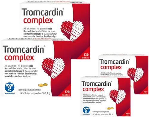 Produktbild Tromcardin complex 2 x 120 Tabletten + gratis 20 Tabletten