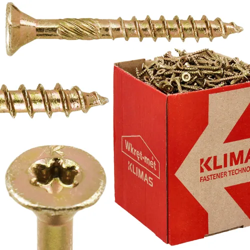 Zimmermannsschrauben für Holz TX15 3,5x30 700 Stk