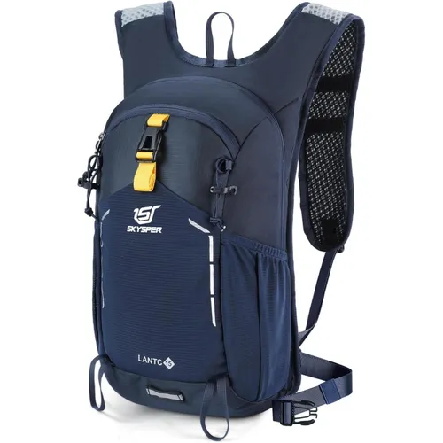Wanderrucksack 15L Trekkingrucksack Tagesrucksack Damen Herren Blau