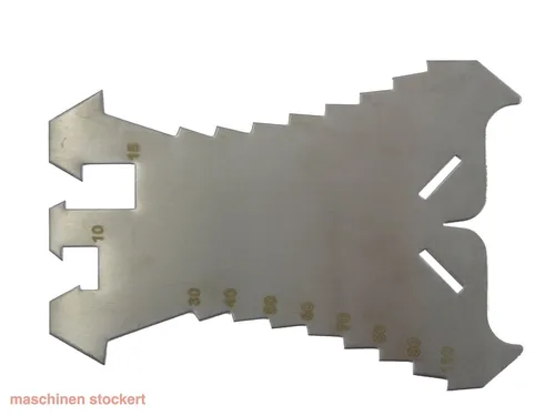 Anreißschablone 140 mm, Blech-Anreißer, Anreißgerät für Spengler, Dachdecker