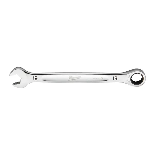 Milwaukee Ratschen-Ringmaulschlüssel 19 mm MAX BITE Gesamtlänge: 258 mm