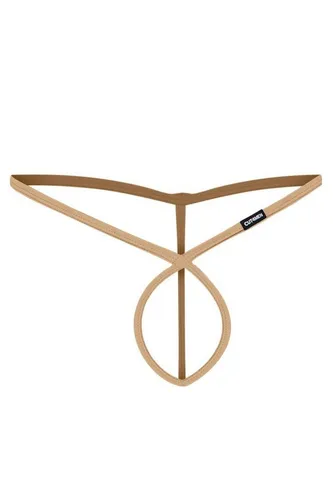 CUT4MEN Herren-String in sand gold