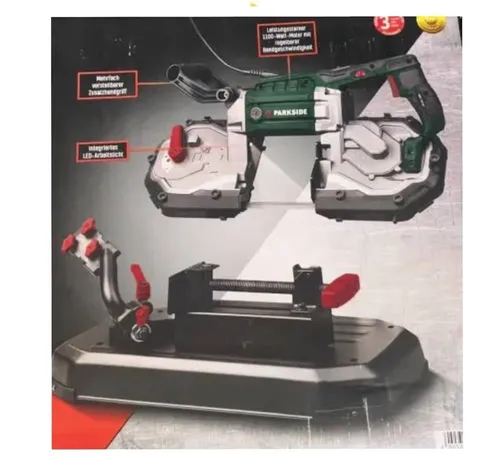 Produktbild PARKSIDE® Metallbandsäge PMB 1100 B2