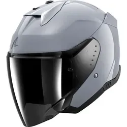 Shark Skwal i3 Jet Dark Shadow - Innovativer Jethelm mit Bremslichtern - Motorradhelm mit integrierten Bremslichtern, futuristischem Design und hochschlagfestem LEXAN™-Polycarbonat für optimale Sicherheit und Sichtbarkeit bei Nacht.