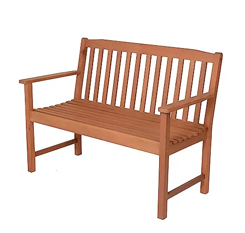 Sedex Gartenbank King 2-Sitzer aus Eukalyptusholz in beige von Sedex