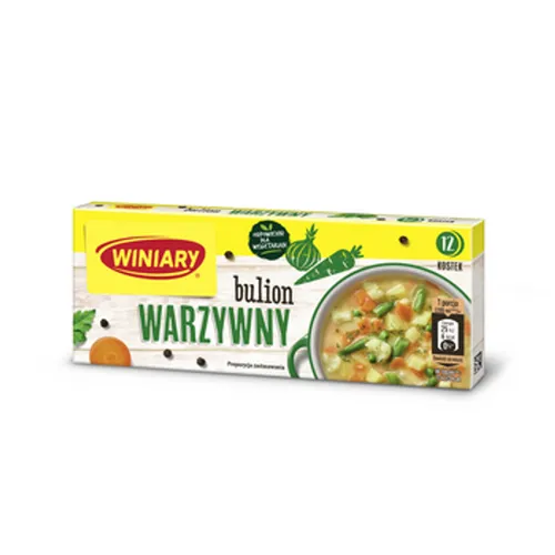 Winiary Bulion warzywny 120g (12 sztuk) Nestle Polska S.A. 7613035139718