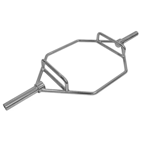 GymBeam LIFTER Trap Bar - Olympische Hexagon Hantelstange für Kreuzheben und Kniebeugen, 20kg, 320kg Tragfähigkeit, 50mm Standarddurchmesser, aus strapazierfähigem Stahl