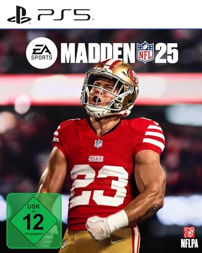 Madden NFL 25 PS5 | Neu & OVP | Top Sportspiel - PC- & Videospiele, erlebe die NFL wie nie zuvor mit realistischen Grafiken und packendem Gameplay auf der PlayStation 5.