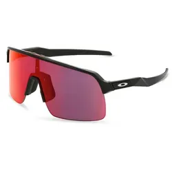 Oakley Sutro Lite Matte Black/Prizm Road - Sportbrille - Moderne Sportbrille mit halbrandlosem Design für maximales Sichtfeld. Prizm-Gläser verbessern Farb- und Kontrastwahrnehmung – ideal für aktive Radfahrer.