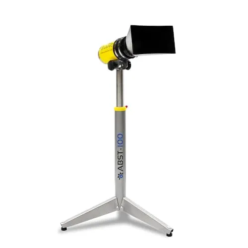 BAMATO Absaugständer ABST-100 | Höhenverstellbar & Stabil - Absauganlagen & Luftreiniger mit stabilen Standfuß, höhenverstellbar von 77-124,5 cm und großer Absaugöffnung für effiziente Staubabsaugung.