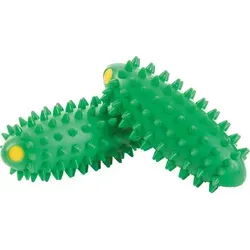 Sport-Tec TOGU Tiefenmuskeltrainer Brasil Massagerolle Triggerpunktmassage Selbstmassage 2 Stück, inkl. Übungsposter - Grün