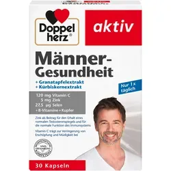 Produktbild Doppelherz Männer-Gesundheit – Zink Kapseln für Testosteron und Immunsystem
